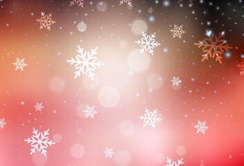 Light Red, Yellow vector template in carnival style.