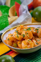 Spicy Rock Shrimp close up