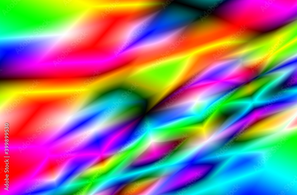 Sticker creative abstract cool universe explosion color background
