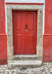 Red Door Nine of Obidos