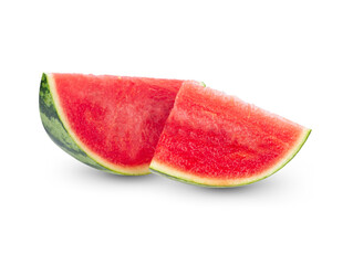 watermelon fruit on white background