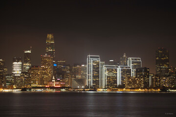 Obraz na płótnie Canvas San Francisco Skyline - Night 