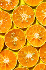 orange slices background