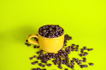 cup of coffee beans
