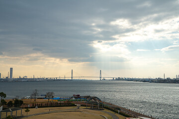 Fototapeta premium 名古屋港・風景