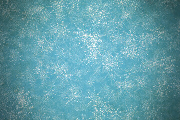 snowflakes on old paper texture