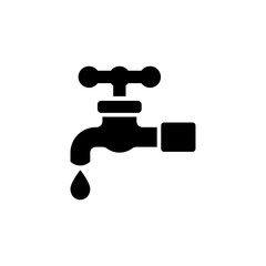 faucet icon, vector, design trendy