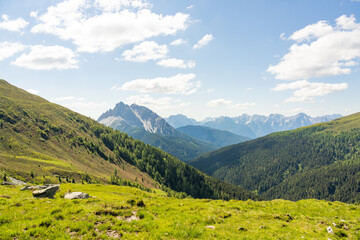 Obraz premium Scenery in the european alps from the 