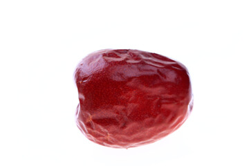 Obraz premium Red on a white background