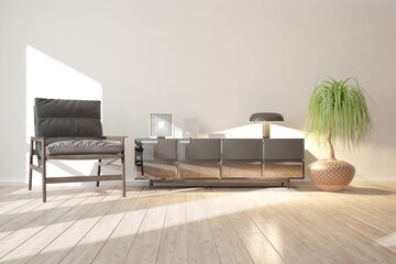 Modern interior design. 