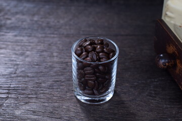 Coffee is a brewed drink Syn break, rest period. - obrazy, fototapety, plakaty