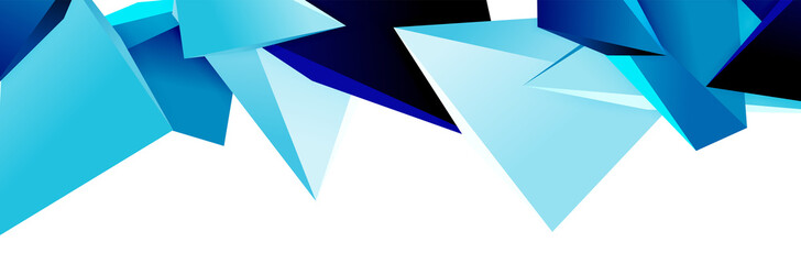 Triangle mosaic abstract background, 3d triangular low poly shapes. Geometric vector illustration for covers, banners, flyers and posters and other