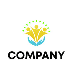 people leaf logo