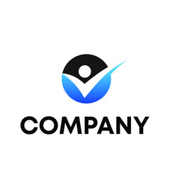 People Check logo design