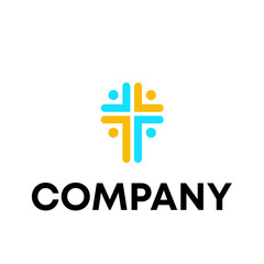 Fototapeta premium Human logo 