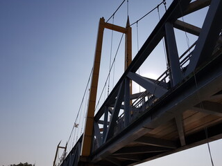 
bridge at sunset