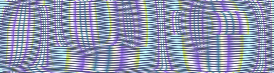 Obraz premium Abstract striped linear blue green texture with calm lines, rounded forms and mesh effect. Multi color background saver for beauty package, mobile apps, business card, image of blog, books, site.