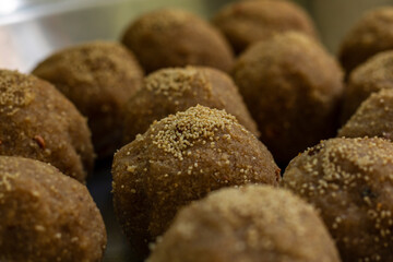 close up of chocolate candies