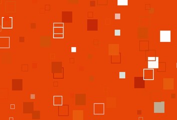 Light Orange vector texture with rectangular style.