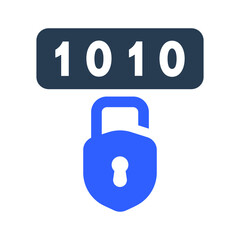 Data lock icon
