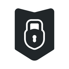 Secure lock icon