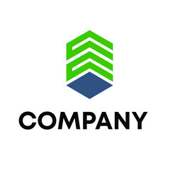 CC Building logo design