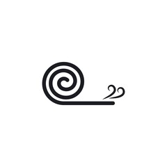 snail vector illustration design