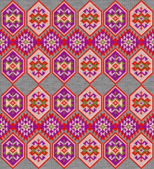 geometric patoda design allover printig