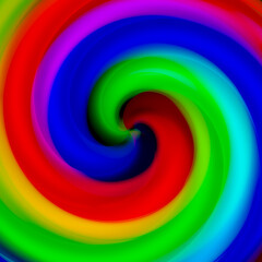 colorful abstract background in the form of a spiral