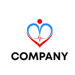 heart with hand logo