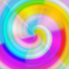 colorful abstract background in the form of a spiral