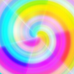 colorful abstract background in the form of a spiral