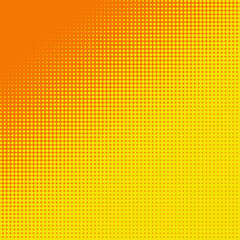 Polka dot pop art halftone pattern
