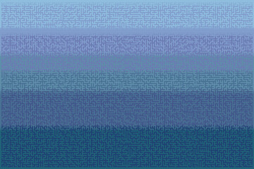 Maze background. Blue maze pattern.