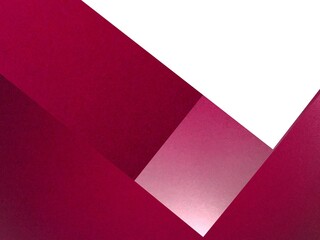 Abstract 3d geometric shapes burgundy colours decorative background texture pattern web template banner corporate identity fashion design creativity concept decoration artworks