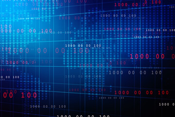 2D Digital Abstract Business Networking background