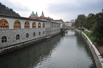 Ljubljanica River, Ljubljana City Center