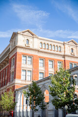 Fototapeta premium The Victoria and Albert Museum and its arched entrance