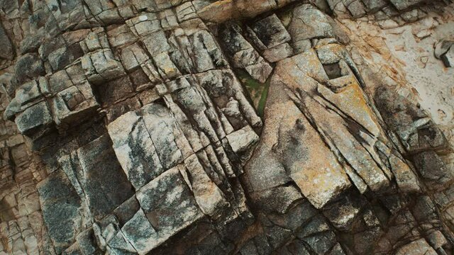 Cliff of rock mountain