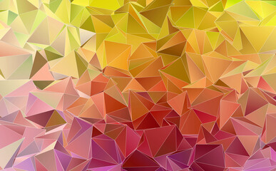 Abstract Low-Poly background. triangulated texture. Design 3d. Polygonal geometrical pattern. Triangular modern style