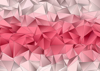 Fototapeta premium Abstract Low-Poly background. triangulated texture. Design 3d. Polygonal geometrical pattern. Triangular modern style