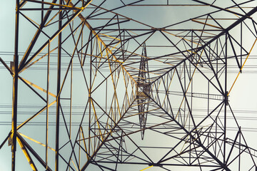 Electric pole structure
