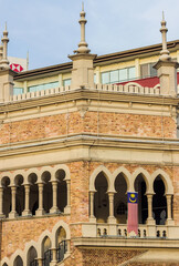 The Sultan Abdul Samad building is located in front of the Merdeka Square, Kuala Lumpur, Malaysia