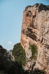 Beautiful Mont-rebei Canyon in Catalonia