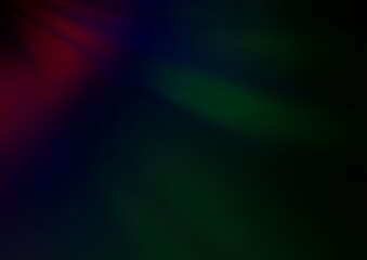 Dark Multicolor, Rainbow vector blurred and colored template.