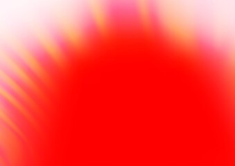 Light Red vector blurred and colored template.