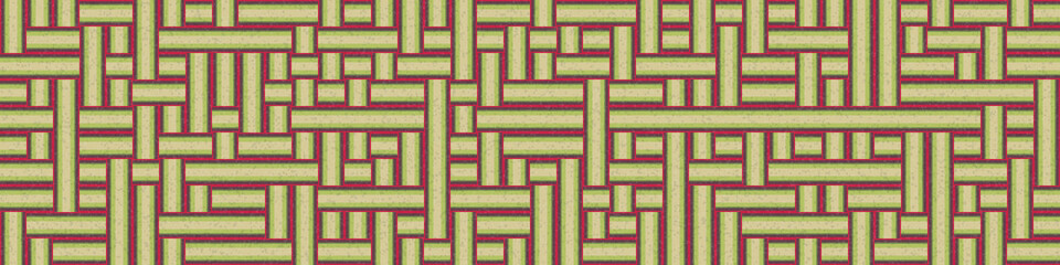 Abstract Geometric Pattern generative computational art illustration