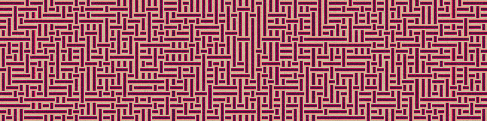 Abstract Geometric Pattern generative computational art illustration
