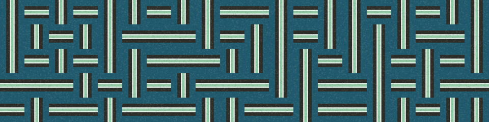 Abstract Geometric Pattern generative computational art illustration