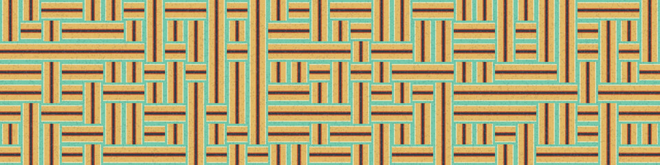 Abstract Geometric Pattern generative computational art illustration
